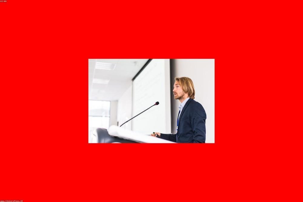 A guest speaker addressing the club over lunch at the community centre — April 2026